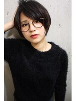 トゥーリ 筑紫野店(tuuli) 大人かわいい前髪◆マチルダボブ◆ピンクベージュ◆髪質改善◆