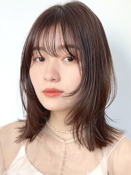 ローネス(LONESS) ミディアムレイヤーで柔らかさと透明感を◎