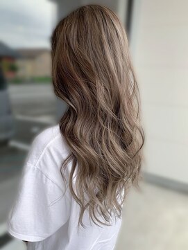 ヴァンクラウドコウベ(VENT CLOUD KOBE) 20代30代40代アッシュグレージュエクステグラデーション