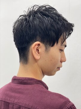 ヒロギンザ 新橋日比谷口店(HIRO GINZA) ツーブロックビジネススタイル