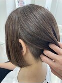 刈り上げショートボブ
