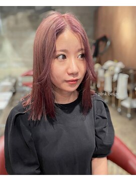 セイス(Seis) 色落ち綺麗ピンクベージュ