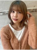 大人可愛い 切りっぱなしボブ 20代30代40代◎くびれヘア 新宿