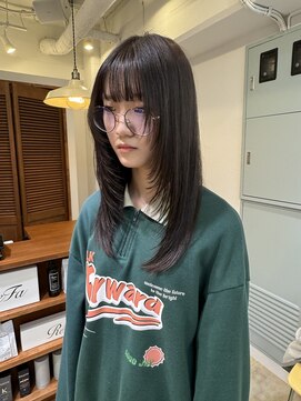 コレット 大宮(collet) 韓国風 レイヤーカット [ココアブラウン