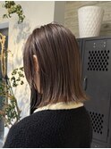 キャラメルベージュくすみベージュグレージュカラー透明感カラー