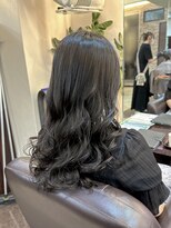 キャラ 池袋本店(CHARA) 硬毛さんには立体的なコテ巻き風パーマが相性抜群！！【貴也】