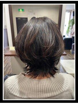 リレーションヘアーデザイン(Relation hair design) ウルフボブ
