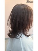鎖骨レングス×レイヤーカット×ふわふわ巻き