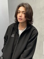 フィフスパーク(fifth PARK) 渋谷メンズボブ緩めスパイラルパーマメンズミディアムfifth