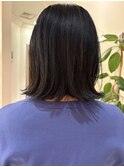★切りっぱなしボブ 小顔ヘア 癖毛活かしボブ 銀座 20代30代
