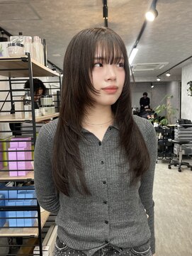 イデアル(Ideal) ボブ/ミニボブ/レイヤー/顔周りレイヤー/韓国