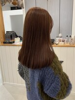 ナギ 栃木(nagi)&nbsp;ブリーチなしダブルカラーでベージュブラウン