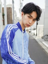 【Masena/メンズパーマ】自宅での再現性も考慮。無造作感とラフ感が決め手の緩めメンズパーマ