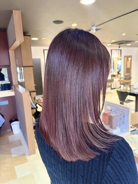 ステラ ヘア モード(Stella hair mode) 大人ピンク艶カラー