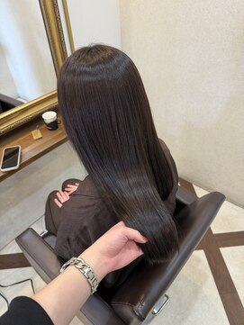 レム 長野(REM) 髪質改善カラー/アッシュブラウン/KAREN