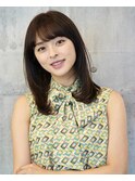 20代30代40代髪質改善カラーアッシュベージュ艶感ストレート