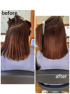 イデア みらい平店(idea) 酸性ストレート 髪質改善