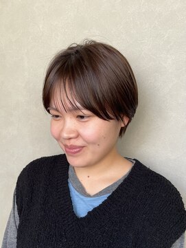 ティピ(tipi) ☆シースルーバングショート☆