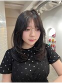 ふんわりミディアムレイヤー♪