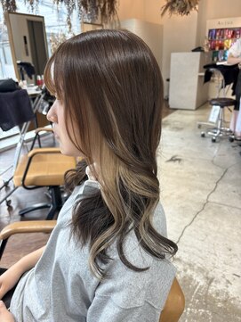 アヴァンスアンス 広島袋町店(AVANCE.ens) イヤリングカラー、トリートメント