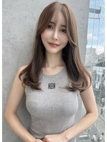 ロンドアベニール 北千住(Lond avenir)&nbsp;くびれヘア/顔周り/韓国/レイヤーカット/黒髪/ロング/前髪北千住