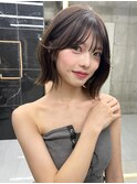 トレンド韓国ボブくびれボブレイヤーボブタッセルボブ表参道渋谷