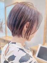 セイドット リー(Say. Ree)&nbsp;say.ショートボブひし形ショートオリーブグレーアッシュブランド