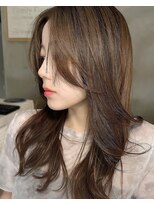 メゾンドムニ 恵比寿(Maison de MUNi)&nbsp;大人可愛い小顔こなれカールチョコレートカラー