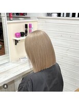 アボックス(abox)&nbsp;ブラウン/ミルクティー/ベージュ/髪質改善/ケアブリーチ/学割