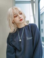 ギークス(GEEKS)&nbsp;【GEEKS渋谷】ホワイトブリーチ/ネオウルフ/レイヤー/秋冬カラー