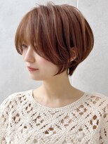 セイドット オモテサンドウ(Say. omotesando)&nbsp;Say.ショートボブ丸みショートローズブラウンヘーゼルグレージュ