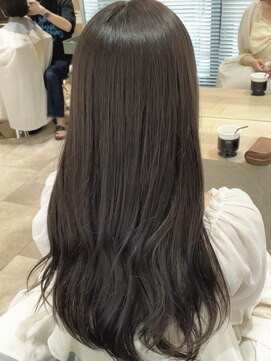 ザックジングウ 表参道(ZACC JINGU) グレージュ×縮毛矯正