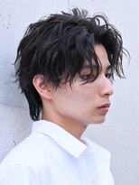 テン 心斎橋(tenn.)&nbsp;フェザーショートフェザーパーマニュアンスパーマショートヘア