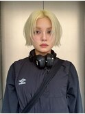 ボブウルフ/ウルフボブ/切りっぱなしボブ/ボブカット/ボブ
