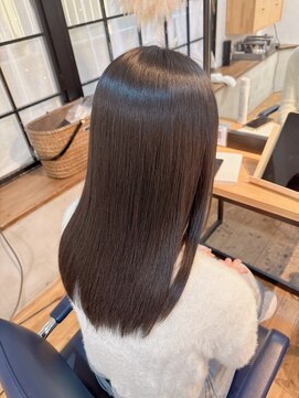 コミレ(COMILE) ロング縮毛矯正/髪質改善 酸性ストレート 髪質改善ストレート