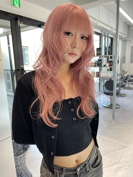 ヴィヴィー 福岡天神店(VIVIE) ブリーチ2回で作るペールピンク