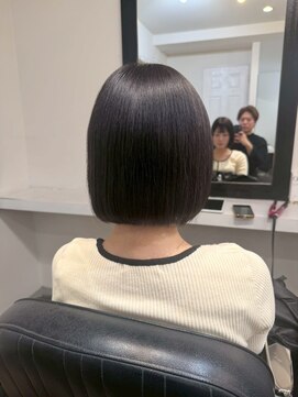 ハムレッツ 名古屋 ボブ、ショートボブ、ショートヘアー髪質改善縮毛矯正白髪染め◎