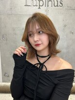 ロンドルピナス 小倉(Lond Lupinus)&nbsp;ミディアムレイヤーカット/似合わせカット/大人ガーリー/20代
