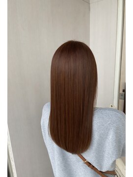 コレロ ヘアー(KORERO hair) 艶髪ストレート×ナチュラルブラウン