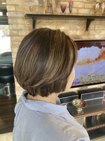 モナン 海老名(Monan)&nbsp;白髪ぼかしハイライト ハイライトカラー 40代 50代