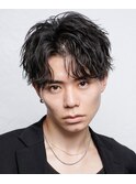 アップバング/ルーズショート/ルーズパーマ/ツイストスパイラル