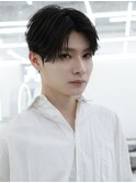 韓国 韓国メンズカット フェザー シースルー 立川