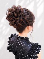 ヘアセットサロン プティ 神戸三宮(petit)&nbsp;高めのアップ