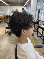 ディライト(Delight)&nbsp;マッシュウルフ波巻きパーマ