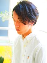 ロジ(Roji)&nbsp;【ROJI】メンズ外ハネ★グラボブヘア