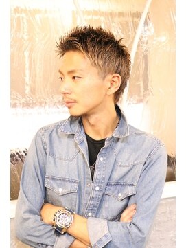 ヘアサロンエムフィス 池袋東口(HAIR SALON M Fe's) 【Ｍ／ＲＵＤE】ルードジェリー刈り上げＳＴＹLE