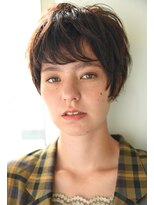 ユノ(juno)&nbsp;【juno】ナチュラル外国人風ニュアンスパーマ★ベリーショート