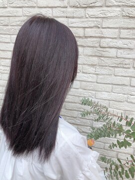 美容室 パルス 静岡鷹匠店(PALS) ブリーチありヴァイオレットグレー