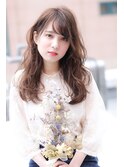 大人可愛いエアリーロング
