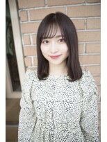 サロンドミルク 原宿(salon de MiLK)&nbsp;【salon de MiLK 原宿】ラベージュ×艶ボブ